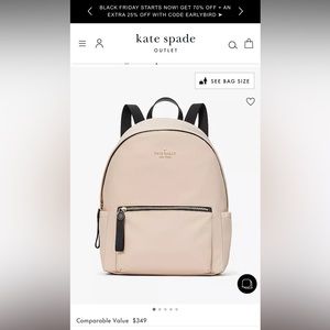 Kate Spade Chelsea Large Backpack